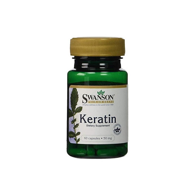 SWANSON Keratin 50 Mg 60 Capsule