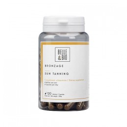 Belle&Bio Bronzage Complex 120 Capsule - Suport Bronz Natural  Bronzage - Capsule pentru bronzare beneficii: contine 7 ingredien