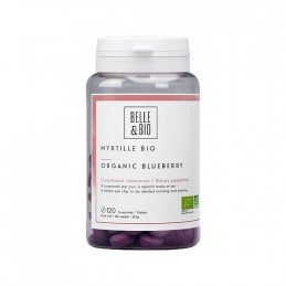 Belle&Bio Afine BIO 120 Capsule – Ochi Sanatosi & Protectie Vizuala Pudra Afine Bio (Myrtille) beneficii: bogat in polifenoli, b