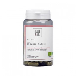 Belle&Bio Usturoi Bio 120 capsule Beneficii Usturoi- mentine echilibrul lipidic, regleaza nivelul de colesterol, regleaza metabo