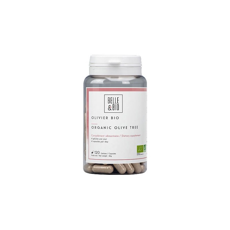 Belle&Bio Olivier Bio, Frunze de maslin Organic 120 capsule - 2 | YEO