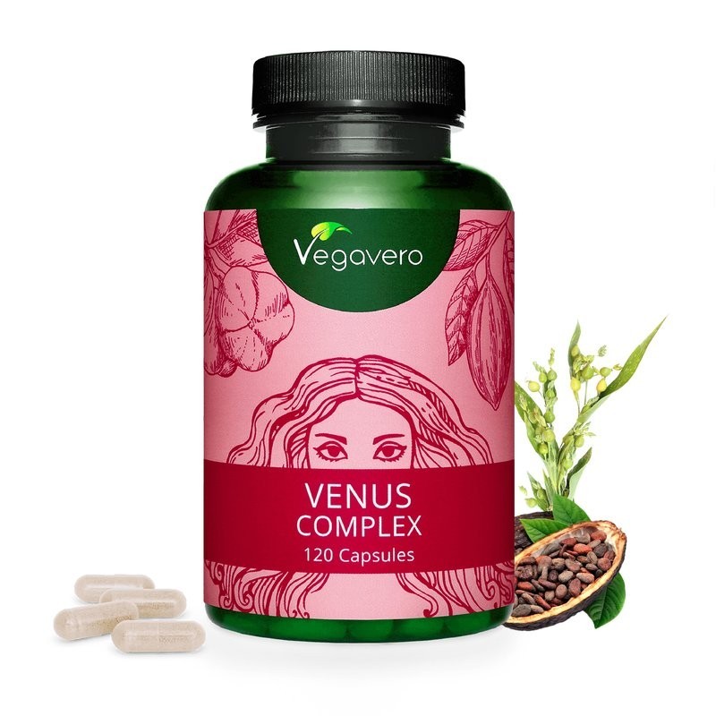 Venus Complex 120 Capsule (complex de vitamine pentru mentinerea frumusetii, mentinea santatea parului, unghiilor si a pielii) B