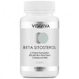 Vitaviva Beta-Sitosterol 500 mg 90 Capsule Beneficii Beta-Sitosterol: ajuta la menținerea nivelului de colesterol, sprijinirea s