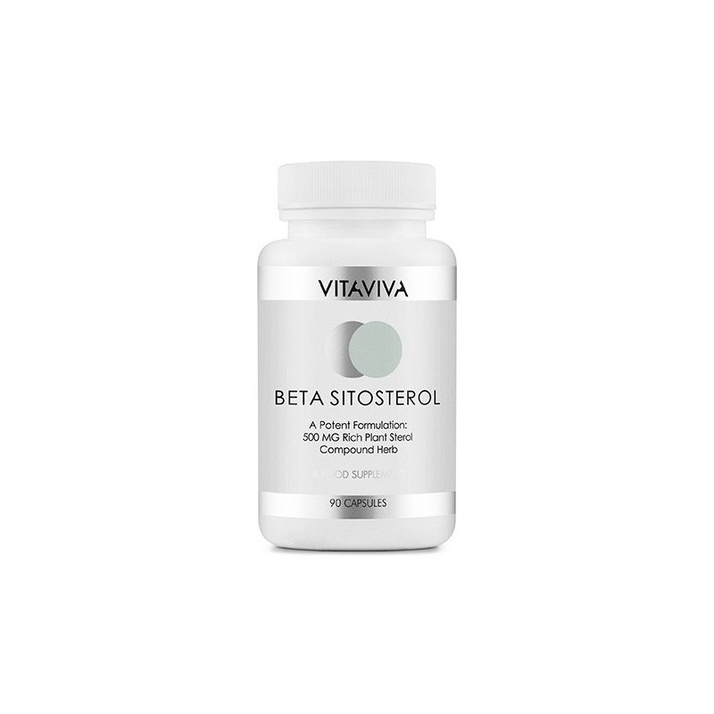 Vitaviva Beta-Sitosterol 500 mg 90 Capsule Beneficii Beta-Sitosterol: ajuta la mentinerea nivelului de colesterol, sprijinirea s