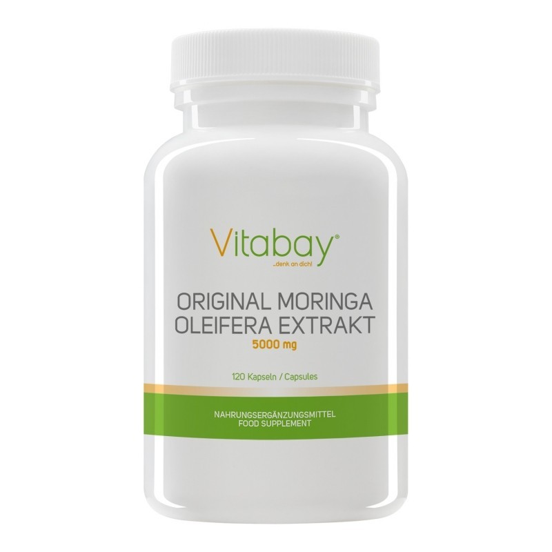 Vitabay Original Moringa Oleifera 5000 mg 120 Capsule - 1 | YEO