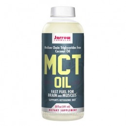 Jarrow MCT OIL 591ml, Ulei 100% pur de MCT OIL Beneficii MCT Oil: ajuta la slabit si arderea garsimilor, ajuta in cazul de dietă