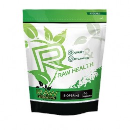 RAW Powders BioPerine 10 mg 60 Capsule - Absorbtie Nutrienti Beneficii Bioperina: supliment de înaltă calitate, metabolism îmbun
