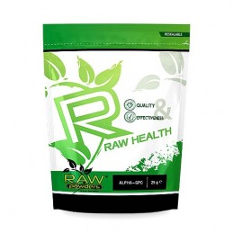 RAW Powders Alpha GPC Pulbere 25 g - Memorie si Concentrare Beneficii Alfa-GPC: Efect Nootropic, ajuta in recuperarea dupa accid