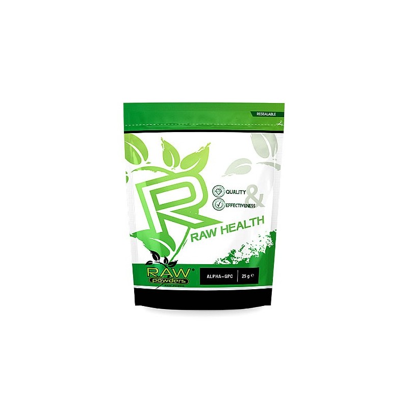 Raw Powders Alfa-GPC pulbere 25 grame - 1 | YEO