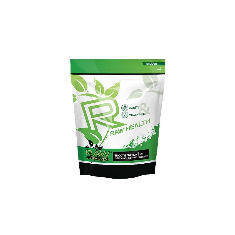 Raw Powders Energie lina (L-Teanina + Cafeina) 60 Capsule - 1 | YEO