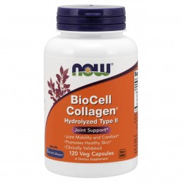BioCell Colagen Hydrolizat Tip II 120 Capsule (mobilitate fara dureri si ofera confort articular) Beneficii Colagen Hidrolizat d
