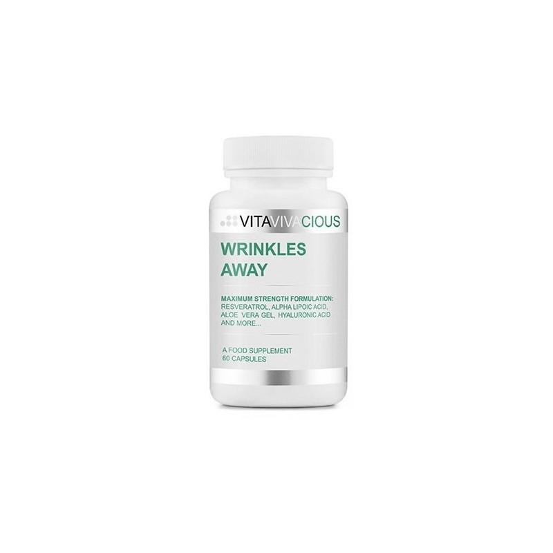 Vitaviva Wrinkles Away - Indepartare Riduri 60 Capsule Beneficii Wrinkles Away: ofera aspect mai tanar pielii, contine Colagen s