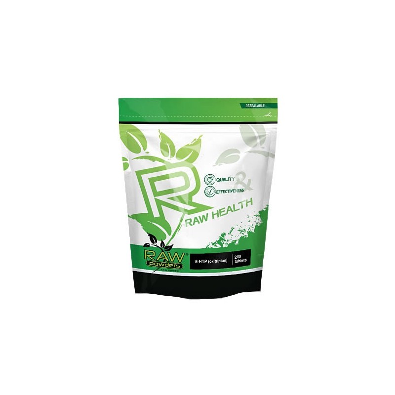 Raw Powders 5-HTP 200mg 200 Tablete - 2 | YEO