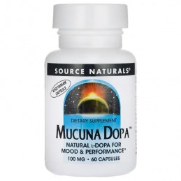 Mucuna L-Dopa- 100 mg- 60 Capsule (creste energia mentala si fizica, stimuleaza starea de spirit) Beneficii Mucuna Pruriens L-Do