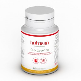 Nutrisan CurcEssense (Curcuma 95%) 60 Capsule Beneficii Curcuma: capacitate anti-inflamatorie, ajuta in ameliorarea depresiei, s