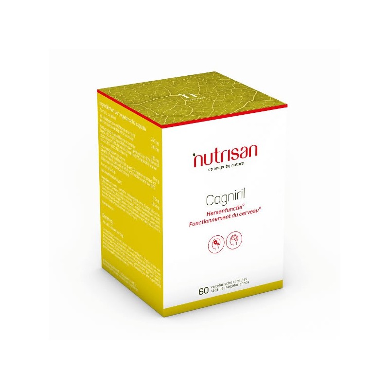 Nutrisan Cogniril (Bacopa monnieri) 60 Capsule Beneficii Cogniril- potrivit pentru vegani si vegetarieni, contine antioxidanti p
