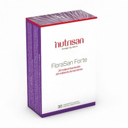 Florasan Forte 20 mld probiotice 30 capsule - Digestie sanatoasa si echilibru microbian Beneficii FloraSan Forte: combina 7 tipu