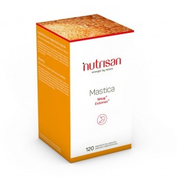 Nutrisan Mastica 120 capsule - Digestie si Confort gastric natural Beneficii Mastica: Susține digestia stomacului, în special cu
