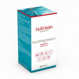 Nutrisan NutriMagnesium (4 forme de Magneziu) 60 Tablete Patru forme de magneziu ușor de absorbit (malat de magneziu, bisglicina