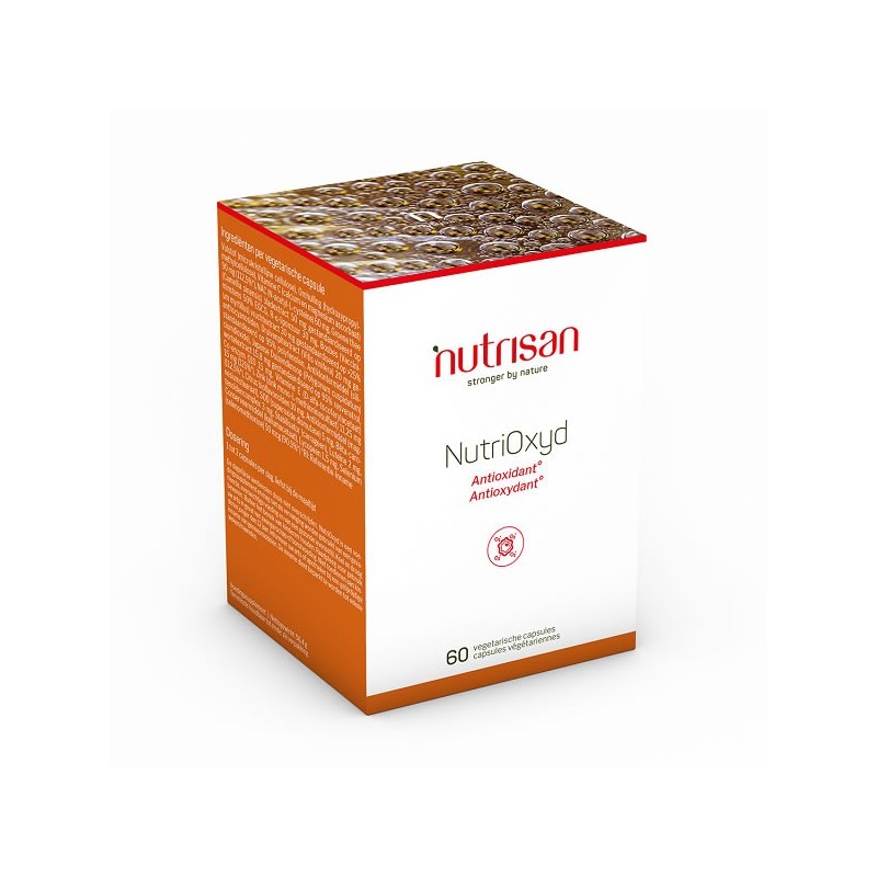 Nutrisan NutriOxyd (Antioxidant puternic) 60 Capsule Beneficii NutriOxyd: Amestec anti-oxidant de plante, minerale, vitamine și 