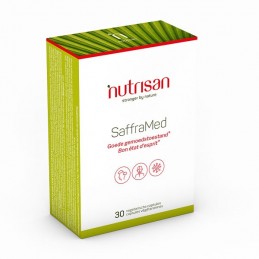 Nutrisan SaffraMed (Extract Sofran) 30 Capsule SaffraMed contine: Extract de sofran, inositol, curcuma, Vitamimna B6, B12 si D3,
