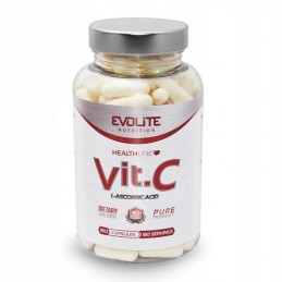 Evolite Vitamina C 500mg - 180 Capsule Beneficii ale Vitaminei C 500 mg: ajuta la producerea colagenului si asigura sanatatea ar