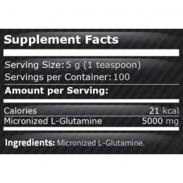 Pure Nutrition USA L-Glutamina Kyowa pudra 250 grame Beneficii Glutamina: imbunatateste cresterea masei musculare, reduce dureri