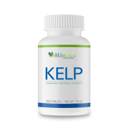 Iod din Kelp, 200 mcg, 250 Pastile, HS Labs Beneficii Iod: menține un metabolism normal, acționează ca un antibiotic în organism
