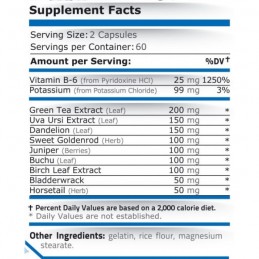 Elimina apa din organism, slabire, Pure Nutrition USA Aqua Out, 120 capsule Beneficii Aqua Out: supliment foarte bun pentru slab