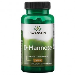 Swanson D-Mannose (D-Manoza), 700 mg, 60 Capsule Beneficii D-Mannose: menținerea eficienței antibioticelor impotriva infectiilor