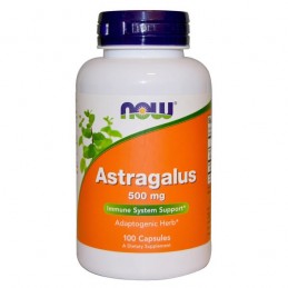 NOW Astragalus, 500 mg, 100 Capsule