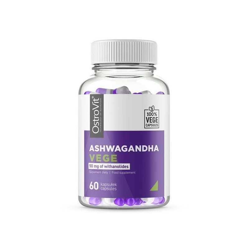 Ashwagandha Vege 700 mg 60 Capsule, OstroVit - 3 | YEO