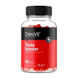 Testo Booster 90 capsule, OstroVit OstroVit Testo Booster este un supliment alimentar în capsule dezvoltat pentru cei care dores