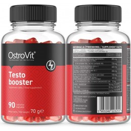 Testo Booster 90 capsule, OstroVit OstroVit Testo Booster este un supliment alimentar în capsule dezvoltat pentru cei care dores