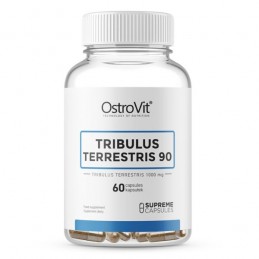 Tribulus Terrestris, Saponine 90%, 1000 mg, 60 Capsule Beneficii Tribulus: creste in mod natural nivelul de tes-tosteron, amelio