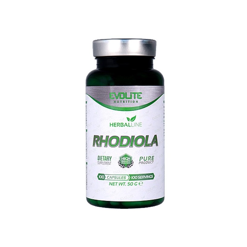 Evolite Extract Rhodiola Rosea 400 mg 100 Capsule Beneficii Rhodiola: excelent in ameliorarea disfunctiei sexuale masculine, cre