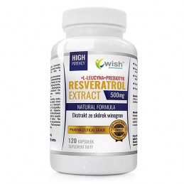 Resveratrol Extract 120 Capsule, Wish Pharmaceutical Beneficii Resveratrol: mentine sanatatea colonului, antioxidant natural put
