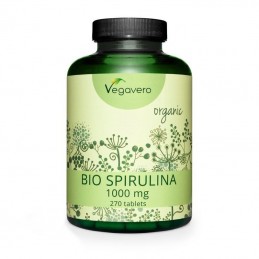 Vegavero Spirulina Organic 1000 mg 300 Tablete Beneficii Spirulina: protejeaza si imbunatateste sanatatea ochilor, reduce inflam