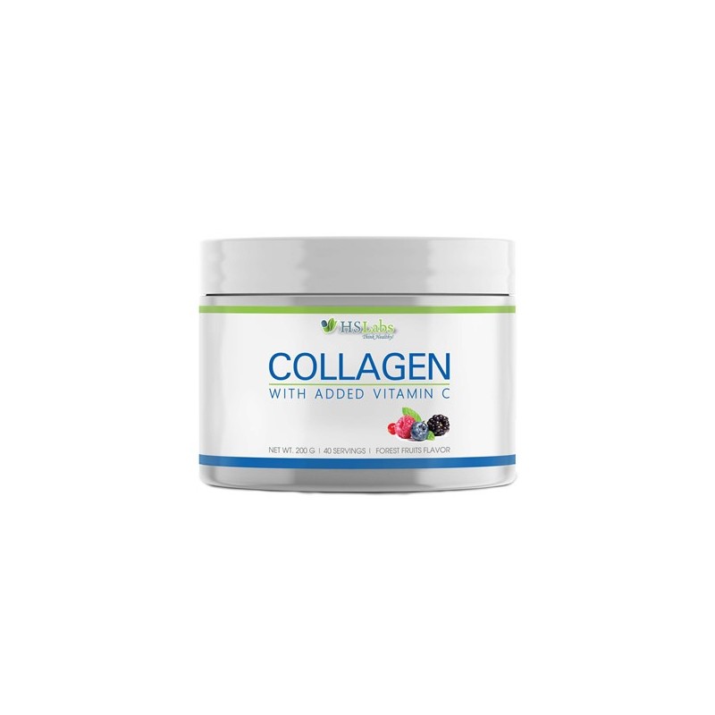 Colagen Hidrolizat pulbere, 200 grame, aroma fructe de padure, HS Labs Beneficii Colagen Hidrolizat Pulbere: ajuta în producția 