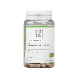 Belle&Bio Anghinare BIO 120 Capsule – Ficat & Colesterol Anghinarea este utilizată tradițional în alimentație și apreciată pentr