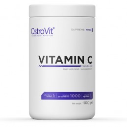 Ajuta la producerea colagenului si asigura sanatatea articulatiilor, ajuta sistemul imunitar, Supreme Pure Vitamin C 1000 grame 