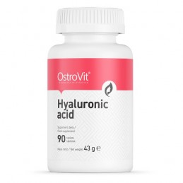 OstroVit Hyaluronic Acid 90 Tablete (Acid Hialuronic) Beneficii Acid Hialuronic: ajuta in cazul ridurilor, hidrateaza pielea pri