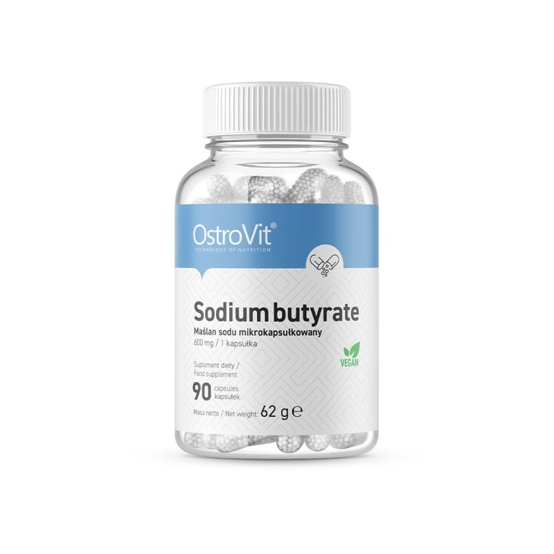 Sodium Butyrate - Butirat de Sodiu 90 Capsule, OstroVit