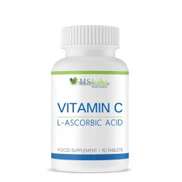 HS Labs Vitamina C 1000 mg 90 comprimate – Imunitate și Antioxidant Vitamina C 1000mg Beneficii: ajuta la producerea colagenului