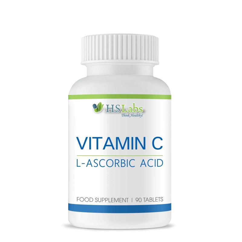 Vitamina C 1000mg 90 Comprimate, HS Labs, Vitamin C