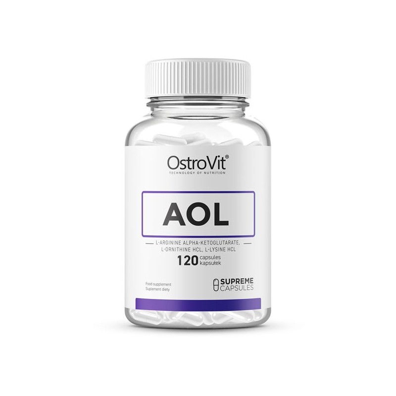 Supreme AOL (L-Arginina, L-Ornitina, L-Lizina) 120 Capsule- Crește anabolismul și accelerează regenerarea post-antrenament Conti