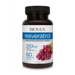 Mentine sanatatea colonului, antioxidant natural puternic care protejeaza ADN-ul, Resveratrol 250mg 60 capsule Beneficii Resvera