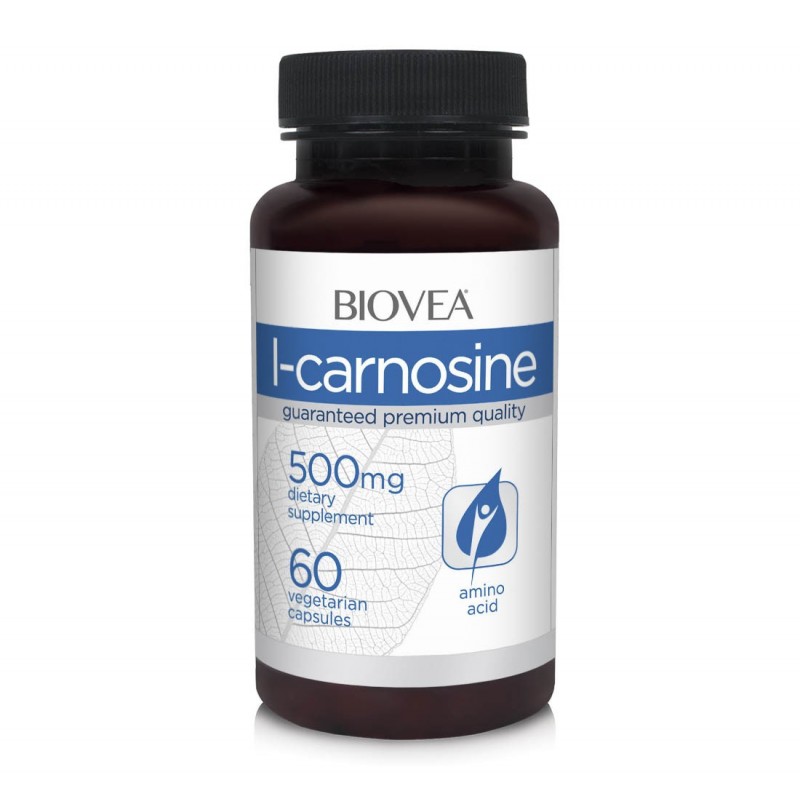 L-Carnosina 500mg 60 Capsule Beneficii L-Carnosina: Intareste imunitatea și reduceți inflamația. Promovarea vindecării rănilor, 