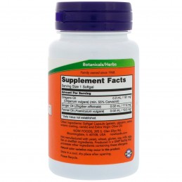 Ulei Oregano 181 mg, 90 gelule, Ajuta la minimizarea problemelor ușoare ale stomacului, intărește sistemul imunitar Beneficii ul