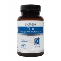 Biovea CLA (Acid Linoleic Conjugat) 1000mg 60 Capsule Beneficii CLA: accelerează pierderea de grăsime, ajuta la pierderea in gre